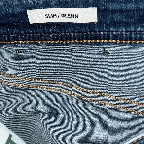 Jack Jones Slim fit blue wash denim jeans Sz 32 - Picture 4 of 15